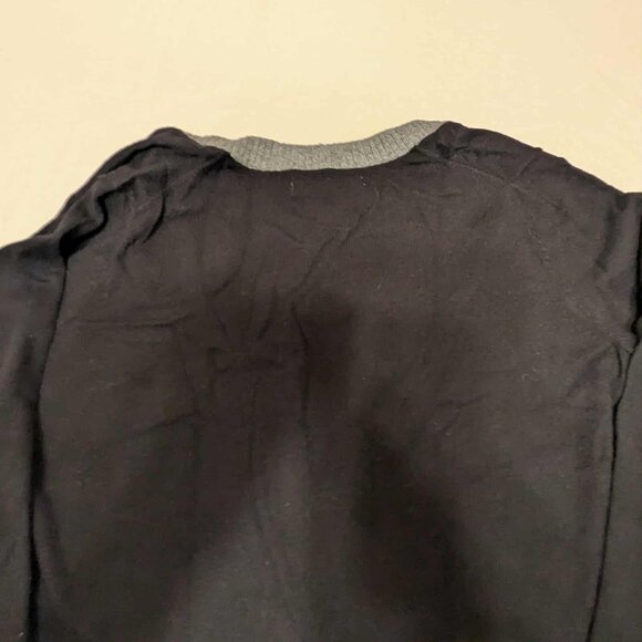 Old Navy Cardigan Womens Small/Petite Long Sleeve Black 5 Button Top - Picture 11 of 14